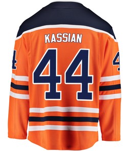 Edmonton Oilers Zack Kassian 44 Home 2022 Stanley Cup Final Breakaway Men Jersey - Orange