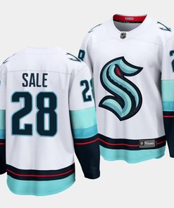 Eduard Sale #28 Seattle Kraken 2023 NHL Draft Away Men Jersey - Blue