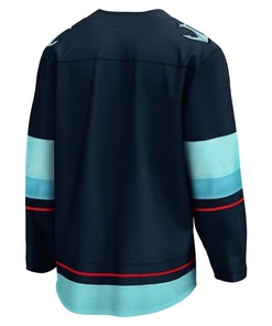 Eduard Sale #28 Seattle Kraken 2023 NHL Draft Home Men Jersey - Blue