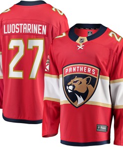 Eetu Luostarinen Florida Panthers Fanatics Branded Home Breakaway Player Jersey - Red Nhl
