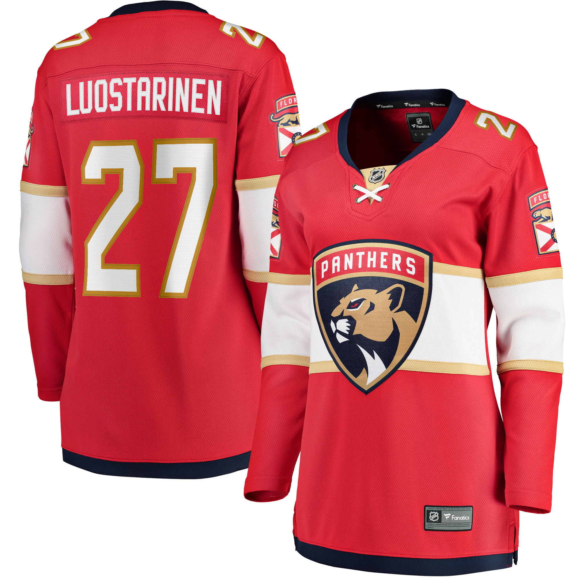Eetu Luostarinen Florida Panthers Fanatics Branded Womens Home Breakaway Player Jersey - Red Nhl