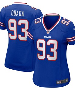 Efe Obada Buffalo Bills Womens Game Player Jersey - Royal Nfl