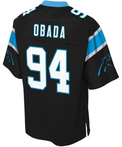 Efe Obada Carolina Panthers Nfl Pro Line Player Jersey - Black