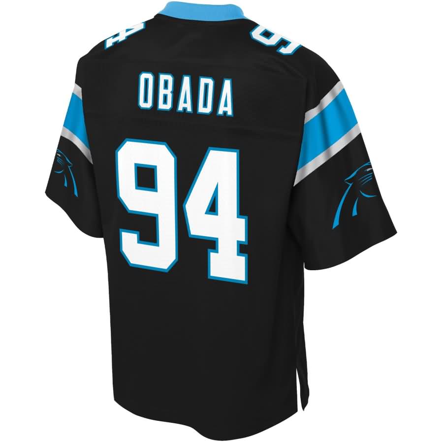 Efe Obada Carolina Panthers Nfl Pro Line Player Jersey - Black