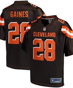 E.j. Gaines Cleveland Browns Nfl Pro Line Team Color Player Jersey - Brown
