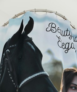 Elegant Beauty Shower Curtain - Unique and Lovely for Your Bathroom Decor
