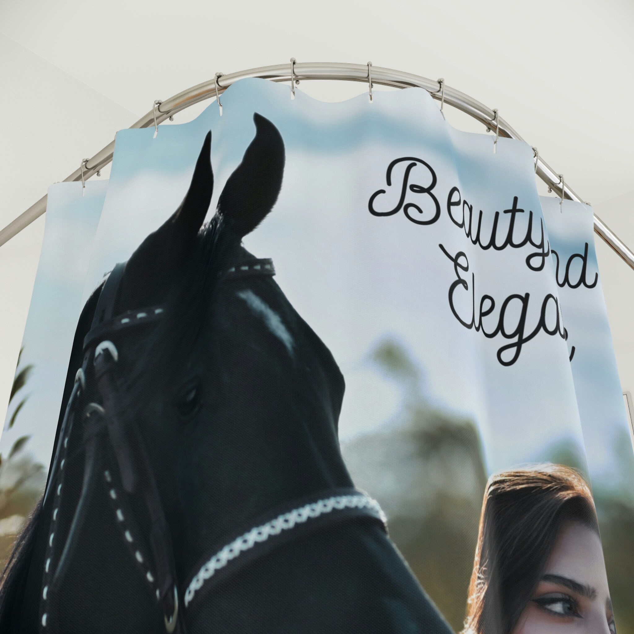 Elegant Beauty Shower Curtain - Unique and Lovely for Your Bathroom Decor