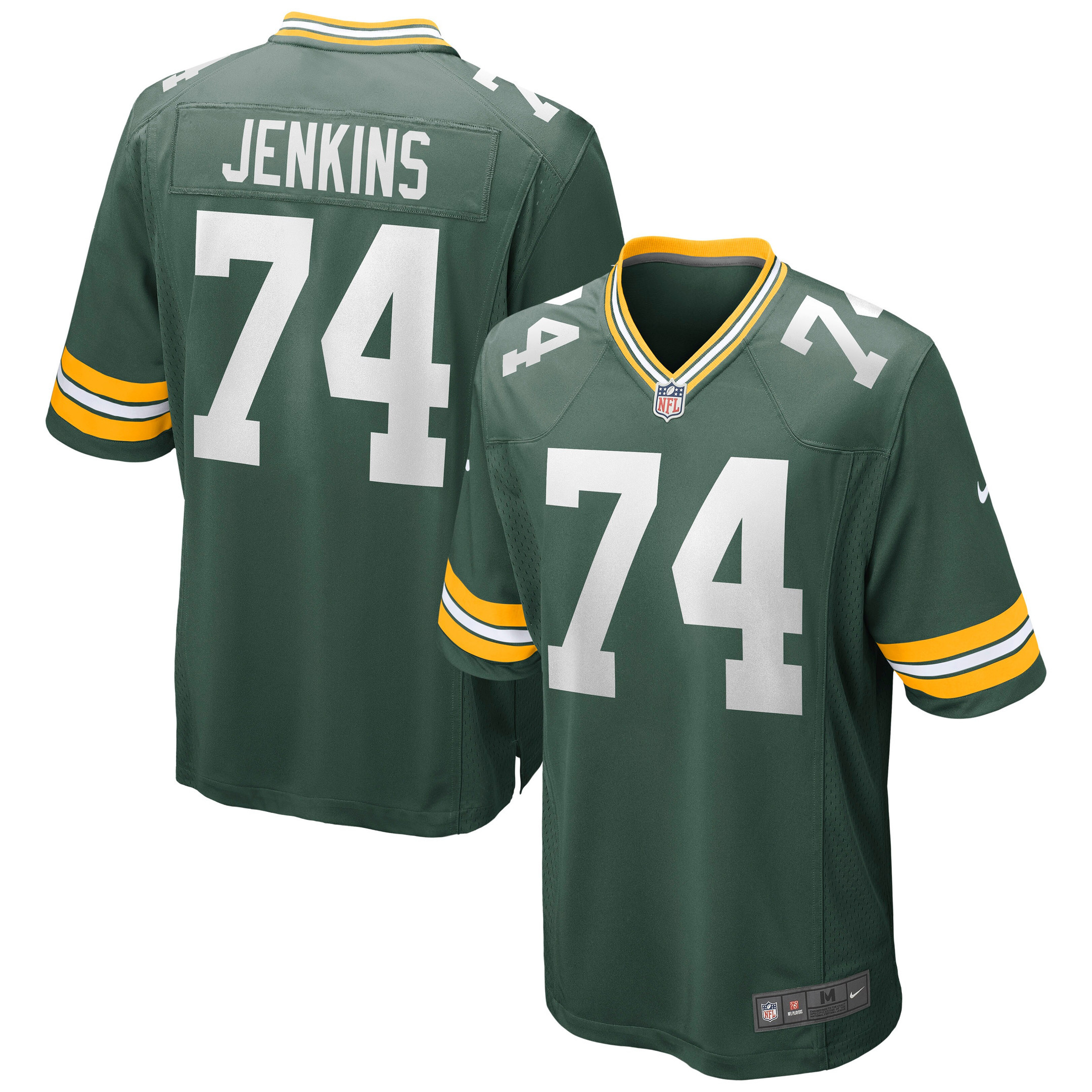 Elgton Jenkins Green Bay Packers Game Jersey - Green Nfl