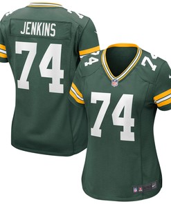 Elgton Jenkins Green Bay Packers Womens Game Jersey - Green Nfl