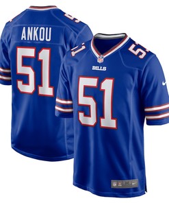 Eli Ankou 51 Buffalo Bills Home Game Player Jersey - Royal