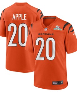 Eli Apple 20 Cincinnati Bengals Super Bowl LVII Champions Men Alternate Game Jersey - Orange