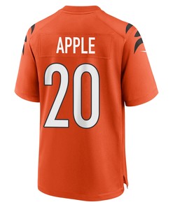 Eli Apple 20 Cincinnati Bengals Super Bowl LVII Champions Men Alternate Game Jersey - Orange