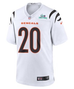 Eli Apple 20 Cincinnati Bengals Super Bowl LVII Champions Men Game Jersey - White