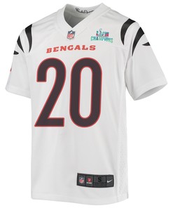 Eli Apple 20 Cincinnati Bengals Super Bowl LVII Champions Youth Game Jersey - White