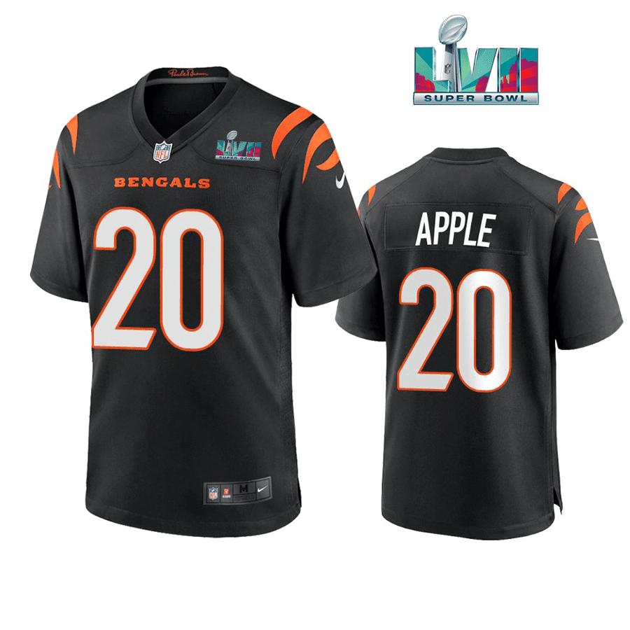 Eli Apple 20 Cincinnati Bengals Super Bowl LVII Men Game Jersey