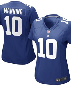 Eli Manning New York Giants Nike Girls Youth Game Jersey - Royal Blue