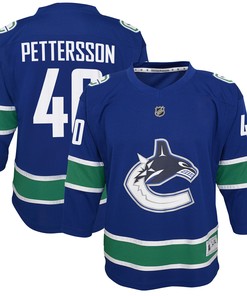 Elias Pettersson Vancouver Canucks 2019/20 Home Replica Player Jersey - Royal Nhl