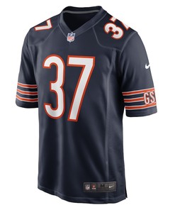 Elijah Hicks Chicago Bears Game Player Jersey - Navy