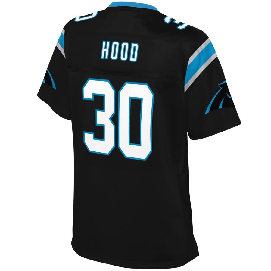 Elijah Hood Carolina Panthers Nfl Pro Line Womens Player Jersey - Black