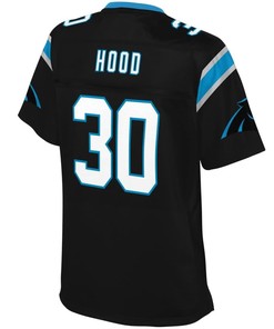 Elijah Hood Carolina Panthers Nfl Pro Line Womens Player Jersey - Black