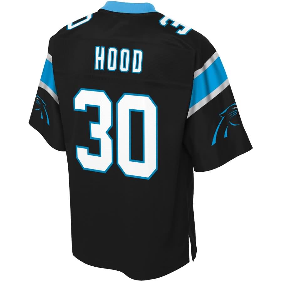 Elijah Hood Carolina Panthers Nfl Pro Line Youth Player Jersey - Black