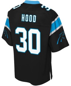 Elijah Hood Carolina Panthers Nfl Pro Line Youth Player Jersey - Black