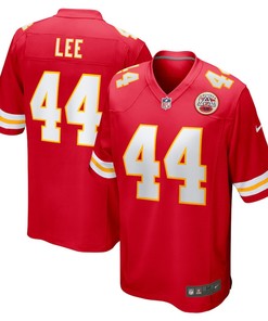 Elijah Lee 44 Kansas City Chiefs Game Player Jersey - Red