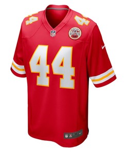 Elijah Lee 44 Kansas City Chiefs Game Player Jersey - Red