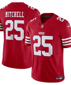 Elijah Mitchell 25 San Francisco 49ers Vapor F.U.S.E. Limited Jersey - Scarlet