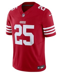 Elijah Mitchell 25 San Francisco 49ers Vapor F.U.S.E. Limited Jersey - Scarlet