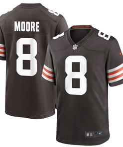 Elijah Moore 8 Cleveland Browns Men Game Jersey - Brown