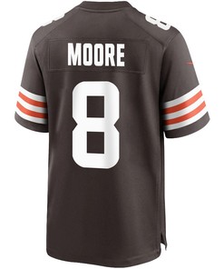 Elijah Moore 8 Cleveland Browns Men Game Jersey - Brown