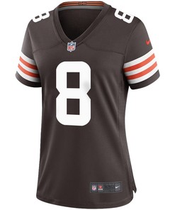 Elijah Moore 8 Cleveland Browns Women Game Jersey - Brown