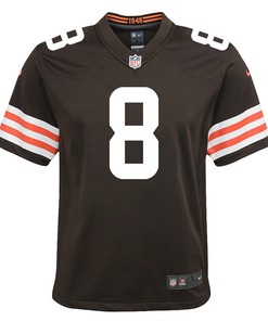Elijah Moore 8 Cleveland Browns Youth Game Jersey - Brown
