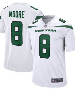 Elijah Moore New York Jets Game Jersey - White Nfl