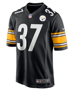 Elijah Riley Pittsburgh Steelers Game Player Jersey - Black