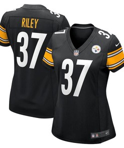 Elijah Riley Pittsburgh Steelers Women's Game Player Jersey - Black