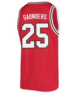 Elijah Saunders 25 San Diego State Aztecs 2023 Basketball Jersey- Men Red