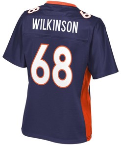 Elijah Wilkinson Denver Broncos Nfl Pro Line Womens Alternate Player Jersey - Navy