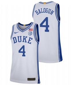 Elizabeth Balogun 4 Duke Blue Devils 2023 College Basketball Limited Men Jersey - White