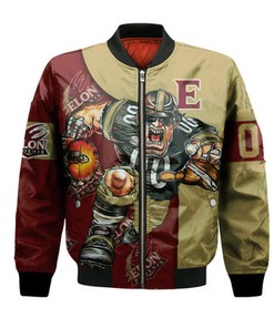 Elon Phoenix Bomber Jacket Football Go On - NCAA