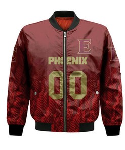 Elon Phoenix Bomber Jacket Logo Sport Ombre  - NCAA
