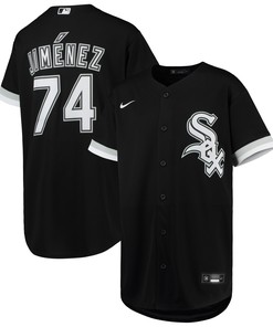 Eloy Jimenez Chicago White Sox Alternate Replica Player Jersey - Black Mlb