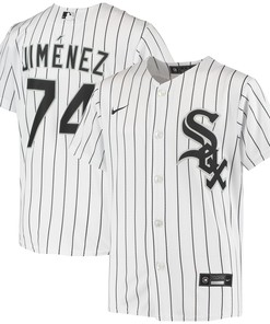 Eloy Jimenez Chicago White Sox Home Replica Player Jersey White Mlb