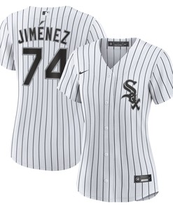 Eloy Jimenez Chicago White Sox Womens Home Replica Player Jersey - White Mlb