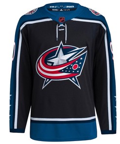 Elvis Merzlikins 90 Columbus Blue Jackets Reverse Retro 2.0 Jersey - Black