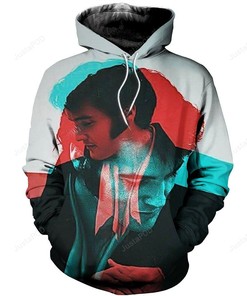 Elvis Presley Style 2 3D Hoodie Zip Hoodie