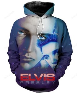 Elvis Presley Style 5 3D Hoodie Zip Hoodie
