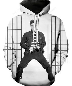 Elvis Presley Style 8 3D Hoodie Zip Hoodie