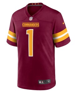 Emmanuel Forbes Washington Commanders 2023 NFL Draft First Round Pick Game Jersey